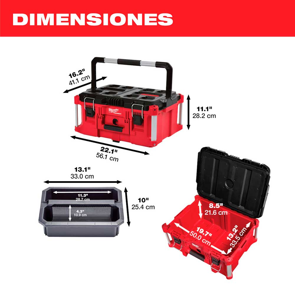 48-22-8425 CAJA PARA HERRAMIENTA PACKOUT™ - Imagen 6