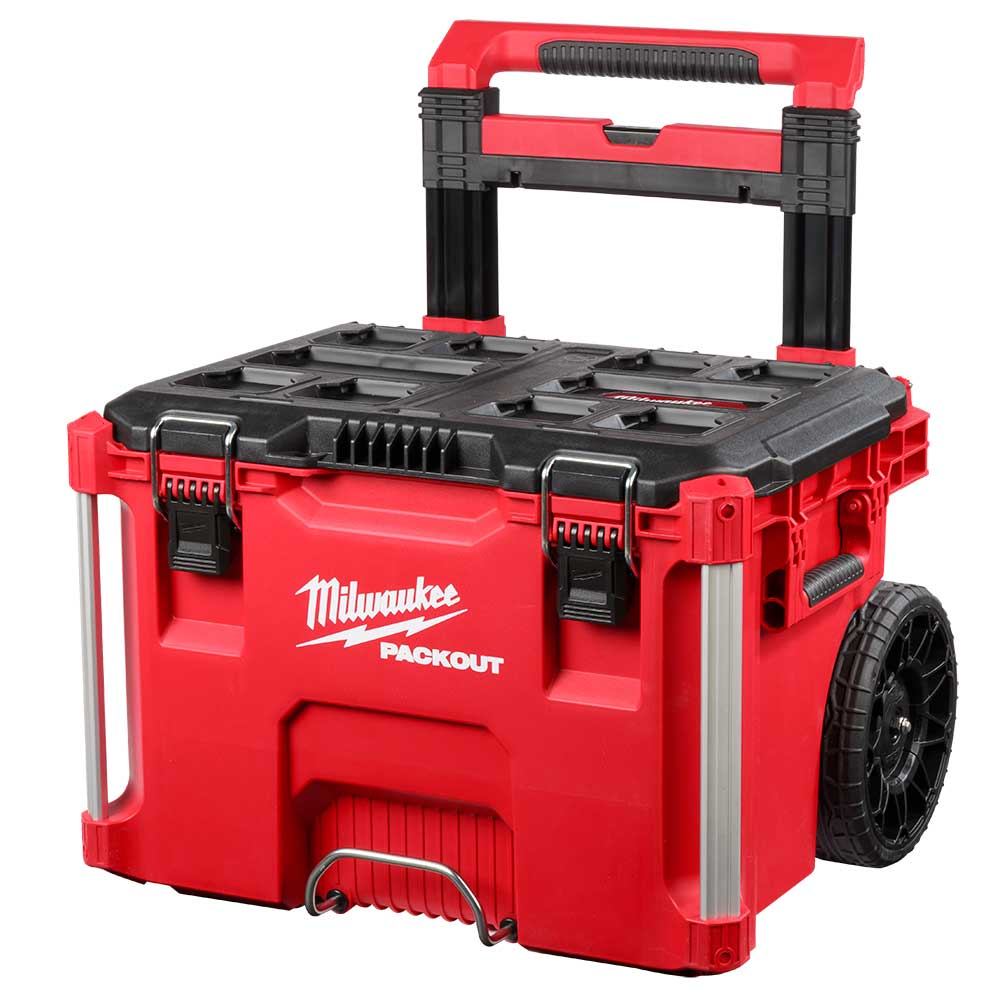 48-22-8426 CAJA PARA HERRAMIENTA RODANTE PACKOUT™ CON ESQUINAS METALICAS Y ASA DE EXTENSIÓN DE GRADO INDUSTRIAL CON CAPACIDAD DE HASTA 250 LBS