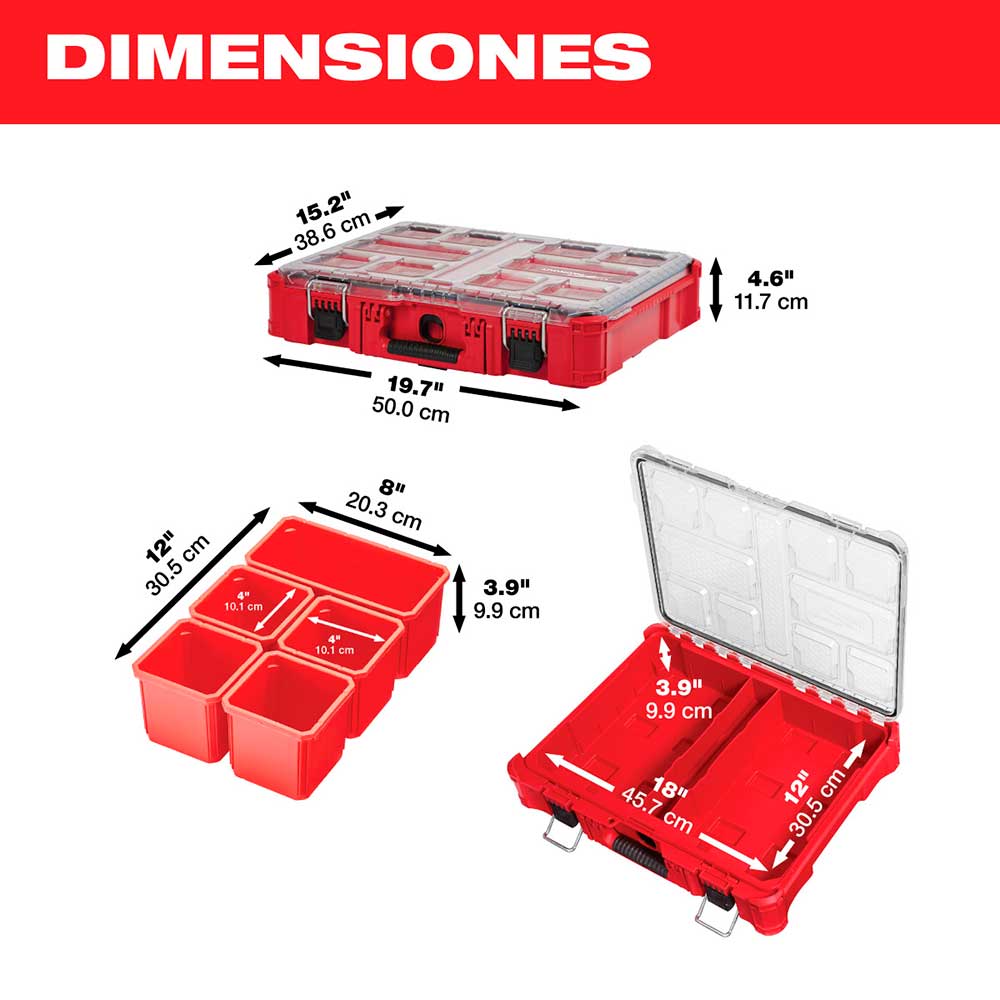 48-22-8430 CAJA DE ALMACENAJE PARA ACCESORIOS PACKOUT™ GRANDE - Imagen 5