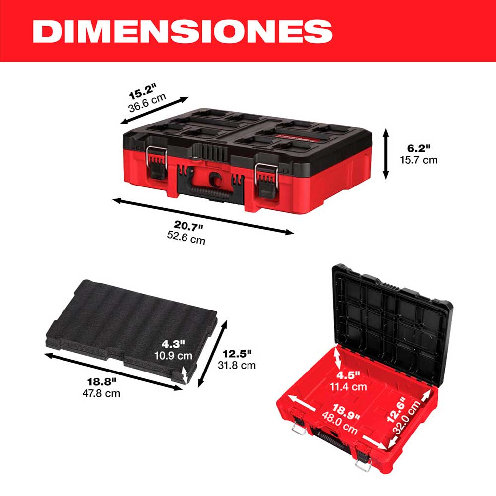 48-22-8450 CAJA DE ALMACENAJE PARA ACCESORIOS SLIM PACKOUT™ PEQUEÑO - Imagen 2