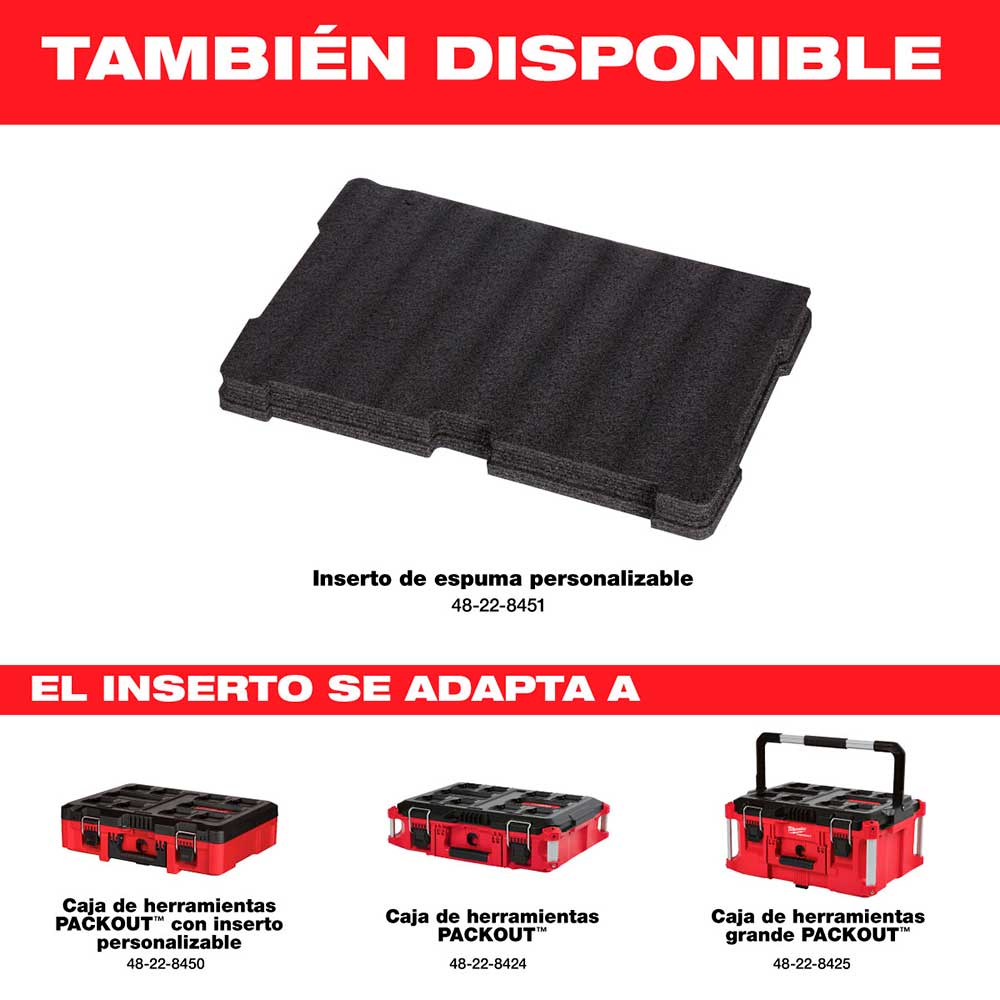 48-22-8450 CAJA DE ALMACENAJE PARA ACCESORIOS SLIM PACKOUT™ PEQUEÑO - Imagen 6