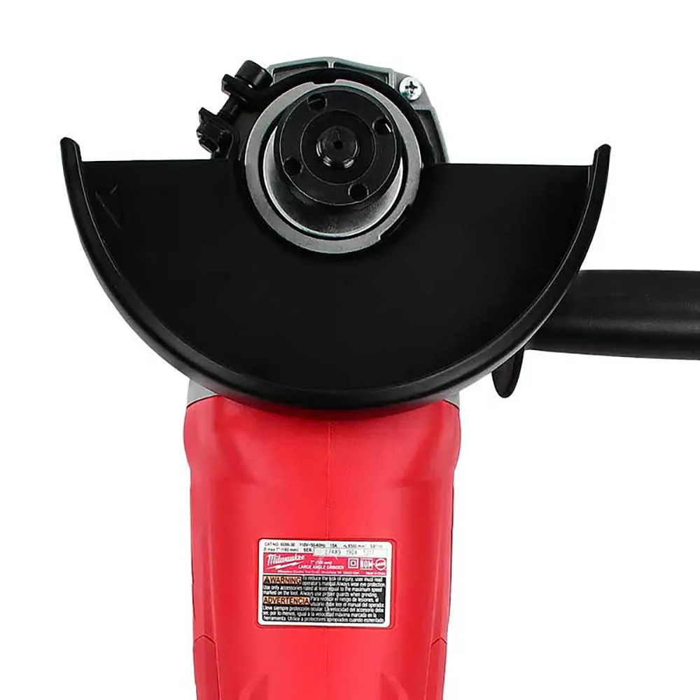 6086-30 ESMERILADORA ALMBRICA DE 7" 15 AMP 8,500 RPM+ MALETA DE ALMACENAJE. - Imagen 2