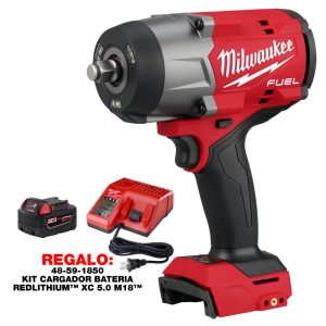 2967-20 Llave de Impacto de Torque Alto M18 FUEL™ de 1/2" con Anillo de Fricción