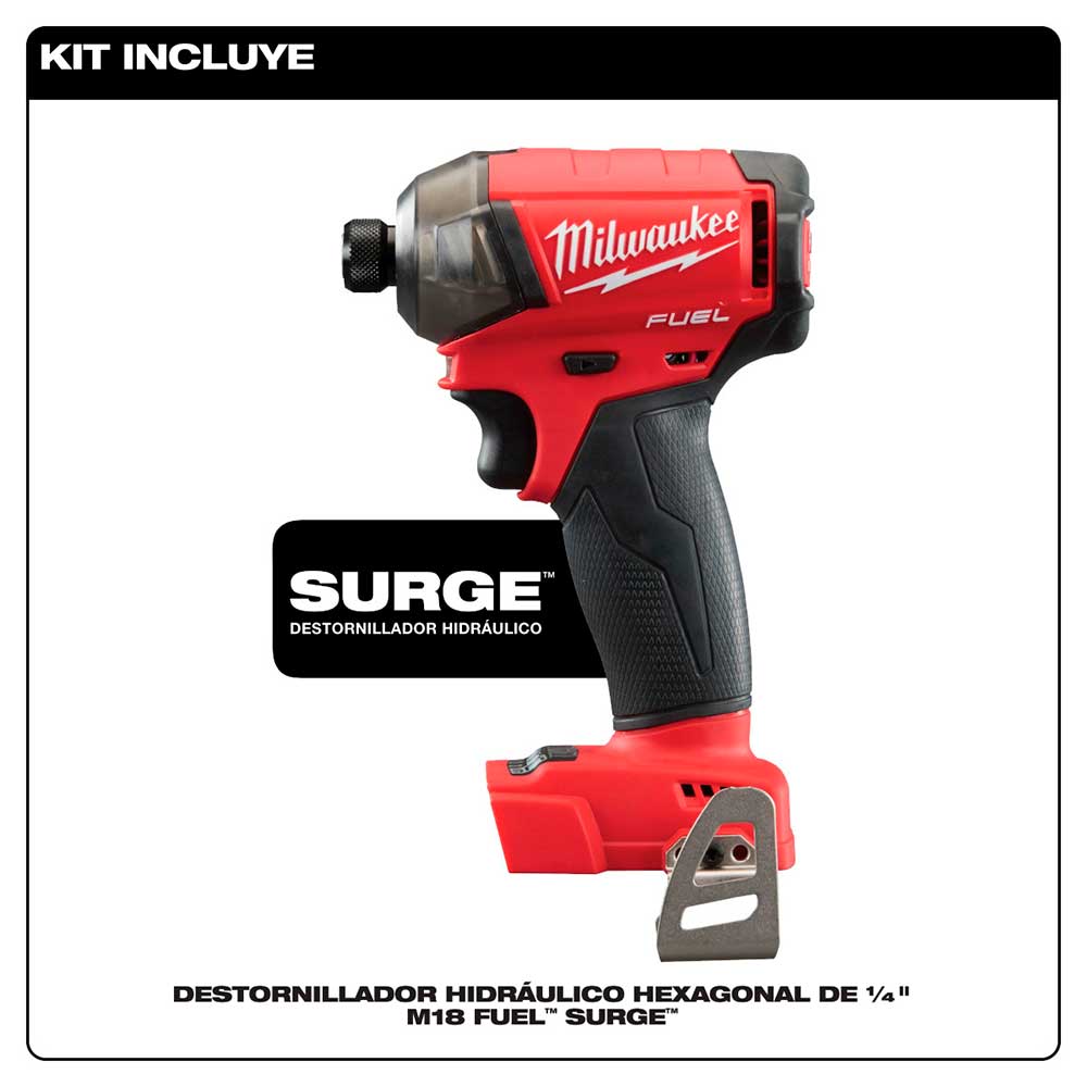 2760-20 DESTORNILLADOR HIDRAULICO 1/4'' M18 - Imagen 2