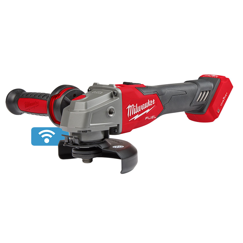2883-20 Rectificadora con freno M18 FUEL™ de 4-1/2" / 5" con interruptor deslizante con bloqueo ONE-KEY™