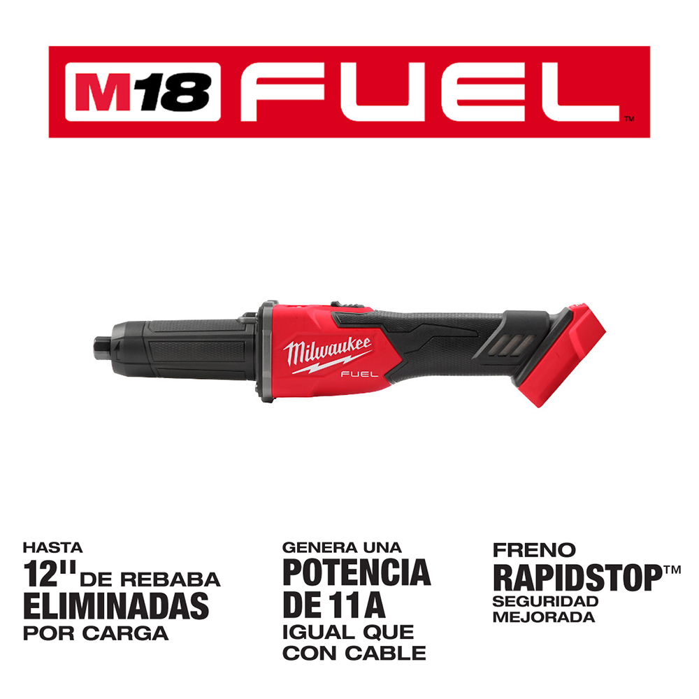 2939-20 Rectificadora de troqueles con freno M18 FUEL™ con interruptor deslizante (Sin Accesorios) - Imagen 4