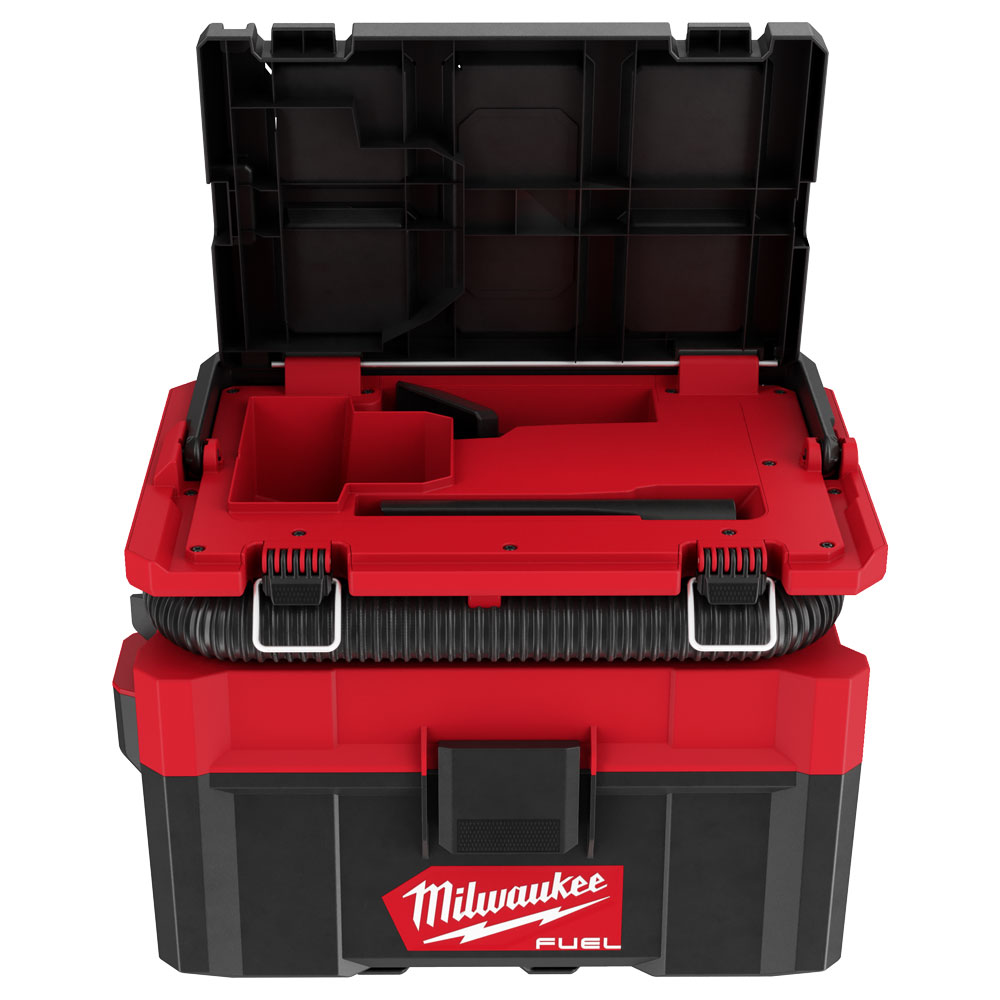 0970-20 Aspiradora para materiales húmedos/secos M18 FUEL™ PACKOUT™ de 2.5 galones (sin bateria) - Imagen 5
