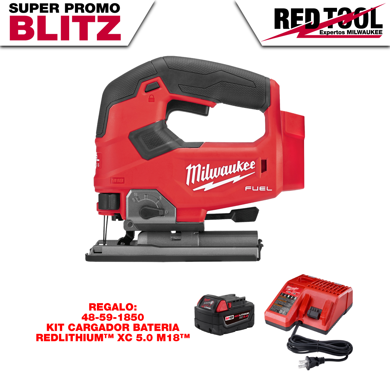 2737-20-BLITZ SIERRA CALADORA M18 FUEL SIN BATERIA