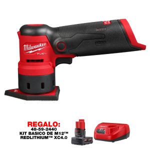 2531-20 Lijadora orbital de detalles M12 FUEL™ SIN ACCESORIOS