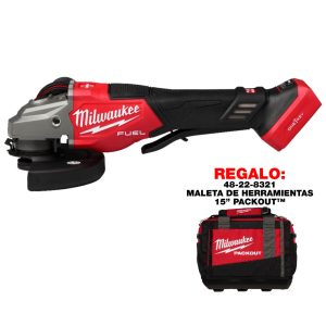 3672-20 Amoladora de frenado de velocidad variable M18 FUEL™ de 4-1/2" a 6", interruptor de paleta con ONE-KEY™ (SIN ACCESORIOS)