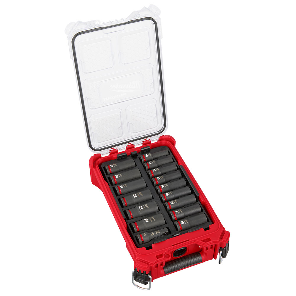 49-66-6803 Juego de 16 piezas de llaves de impacto SHOCKWAVE™ de 1/2" con PACKOUT™ - Imagen 2