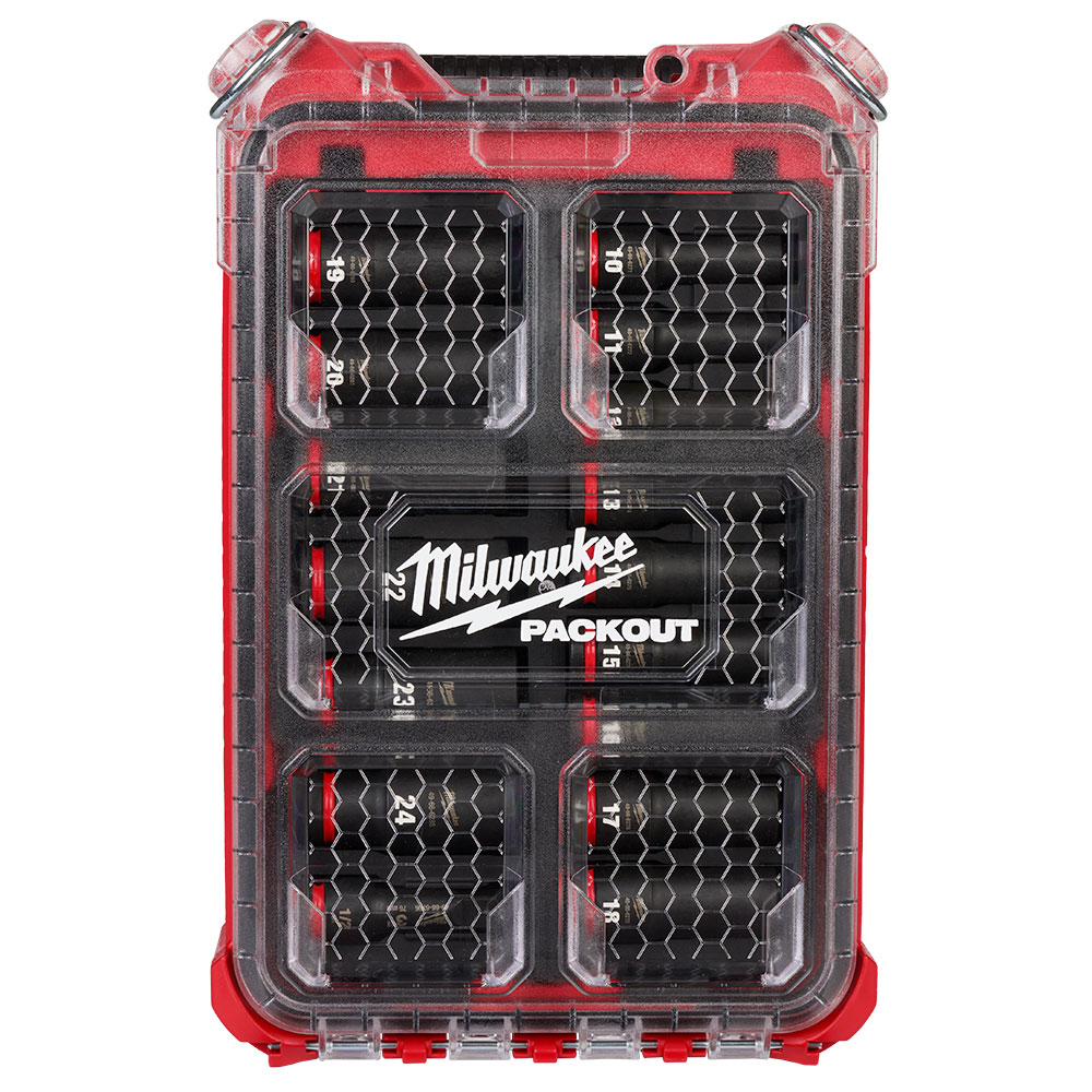 49-66-6803 Juego de 16 piezas de llaves de impacto SHOCKWAVE™ de 1/2" con PACKOUT™ - Imagen 3